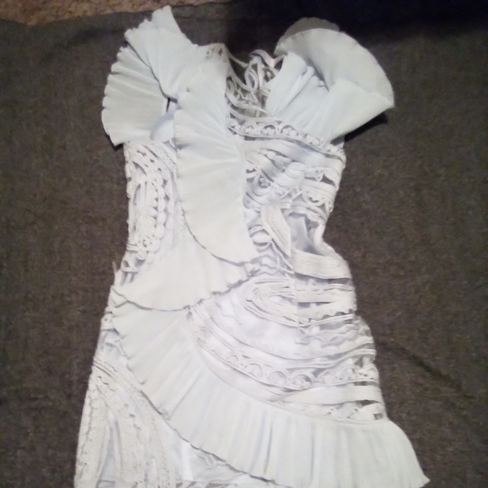 Beautiful woman's dress